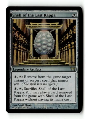 MTG Foil Shell of the Last Kappa - Saviors of Kamigawa Moderately Played English - Image 1 of 3