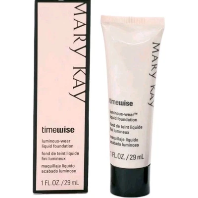 Ivory 6 Mary Kay Timewise Luminous Wear Liquid Foundation - 1 Box - New - Image 1 of 4