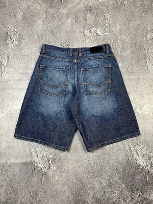 Shorts jeans vintage Oakley estilo anos 2000 Y2K tamanho 32 - Imagem 1 de 4