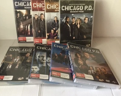 Chicago P.D. Seasons 1-8, TV Series Region 4 Bulk Lot Bundle DVD 1 2 3 4 5 6 7 8 - image 1 of 4