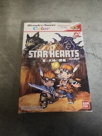 WonderSwan Color Star Hearts w/Reg-Card WSC Wonder Swan Action RPG Game Japan JP