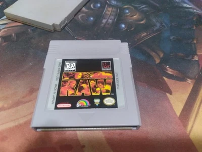 WWF Raw Tested (Nintendo Game Boy, 1994) Cart Only  - Image 1 of 3