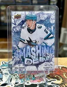 2024-25 Upper Deck UD NOVATO DEBUT APLASTANTE RC Will Smith SSP - Imagen 1 de 2
