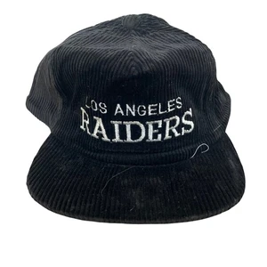 Vintage Los Angeles Raiders Corduroy SnapBack Brand New - Picture 1 of 4