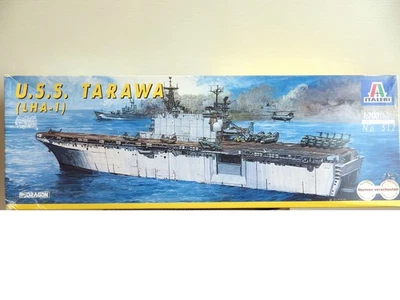 U.S.S. TARAWA " ITALERI (DRAGON) 517 in 1:700 / MODELL UNGEBAUT / KOMPLETT 100% - Bild 1 von 4