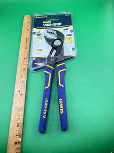 Irwin Vice Grip GV8 2078108 GrooveLock 8" V Jaw Pliers Pro Touch Grips - Picture 1 of 3