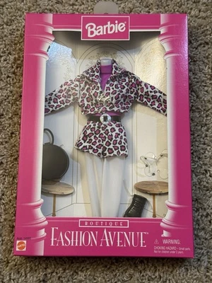 Barbie Fashion Avenue 1996 Mattel boutique animal print outfit #14980 nuevo en caja Foto 1 de 3