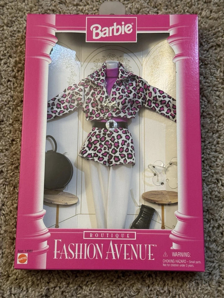 Barbie Fashion Avenue Jean Denim Vest 1995 Mattel 14980 NRFB