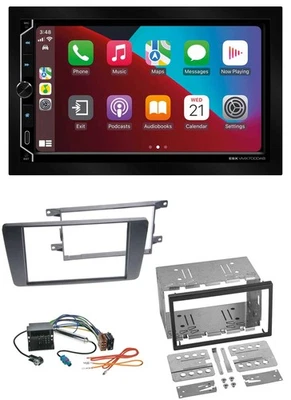 ESX 2DIN DAB USB MP3 Bluetooth Autoradio für Skoda Octavia 04-13 Scout 06-12 - Bild 1 von 4