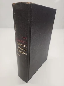 Amy Vanderbilts komplettes Buch der Etikette, 1958 Hardcover Buch Doubleday  - Bild 1 von 24