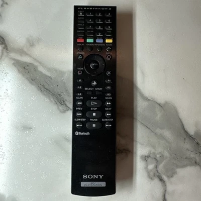 Sony BD Remote Control Bluetooth CECHZR1U for PlayStation PS3 Blu-ray BD - Image 1 of 4