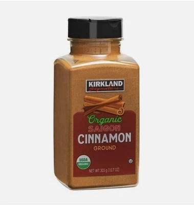 Kirkland Signature органическая сайгонская корица, молотая, 303 г (10,7 унции) - Изображение 1 из 2