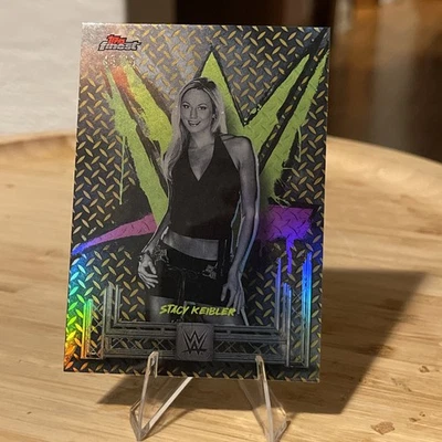 2025 Topps Finest WWE - Common Stacy Keibler, Stacy Keibler #95 Gold... - Image 1 of 2