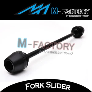Black Delrin Crash Sliders For Suzuki GSXR 600 750 02 03 04 05 2002-2005 - Picture 1 of 3