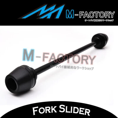 Deslizadores de choque Delrin negros para Suzuki GSXR 600 750 02 03 04 05 2002-2005 Foto 1 de 3