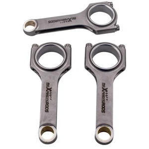 3pcs Forged 4340 Connecting Rods for BMW B38A15M0 1.5T 3 cylinder H-beam Conrods - Picture 1 of 9