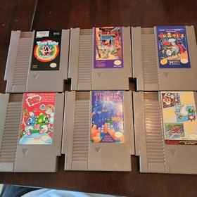 NES Games.Tiny Toons,Rescue Rangers,Burger Time,Bubble Bobble,Tetris,Mario 3 n 1