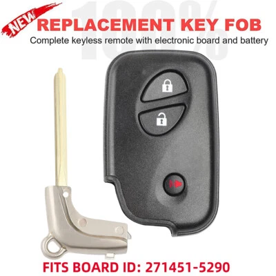 Mando a distancia para LEXUS CT200h 2011-2017 HYQ14ACX 271451-5290 3B 314,3 MHZ 3B Foto 1 de 4