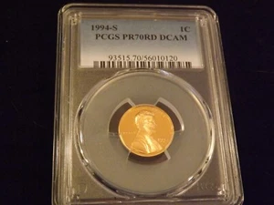 1994-S                Penny             PCGS PR 70 RD - Picture 1 of 2