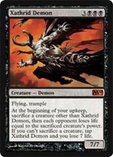 1x Xathrid Demon - Foil NM, English MTG Magic 2010 (M10)