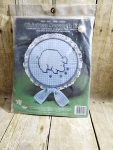Huhn Kratzer Gingham blau Schwein Kit Neu #3001 - Bild 1 von 4
