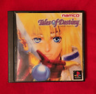 Tales of Destiny TOD with Manual PS1 Sony PlayStation 1997 Namco US Shipper