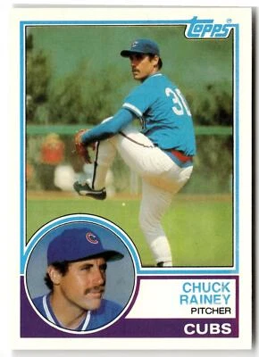 Chuck Rainey 1983 Topps Traded #92T Chicago Cubs - Image 1 of 2
