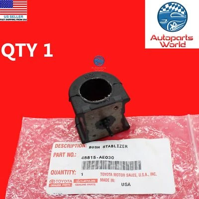 BUJE BARRA ESTABILIZADORA DELANTERA ORIGINAL TOYOTA SIENNA HIGHLANDER RX350 48815-AE030 Foto 1 de 2