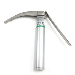 Cross Canada 16-014 Fiber Optic McCoy Laryngoscope Set with Flex Tip Blade # 4 - Picture 1 of 8