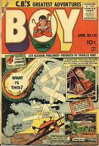 BOY COMICS NO 110 Abril 1955 Lev Gleason Charles Biro Joe Kubert - Imagen 1 de 2