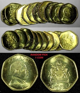 Malawi President Bakili Muluzi 1996 50 Tambala GEM BU KM#30 RANDOM PICK (1 COIN) - Picture 1 of 7