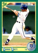 1990 Score George Brett Baseball Cards #140