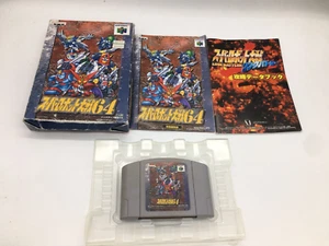 Auténtico Super Robot Wars 64 y Databook Nintendo 64 N64 Japón - Imagen 1 de 1
