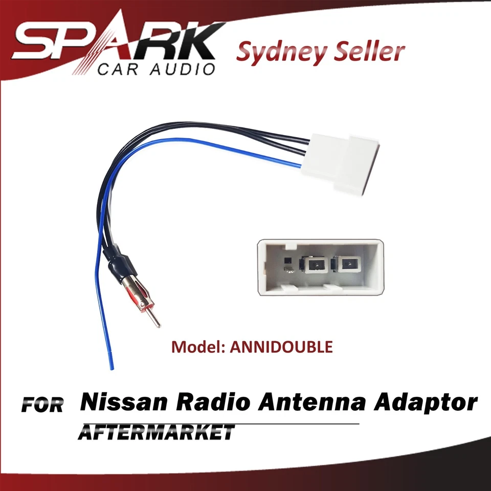 Car Radio Antenna Adapter Adaptor Lead FM AM Plug For Nissan Juke 2010+ CT - image 1 of 1