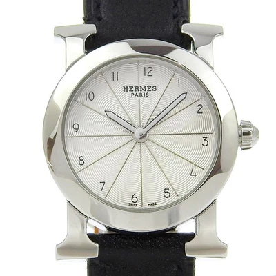 HERMES HR1.210 Heure H watch Rondo Watches SilverDial Stainless Steel/Embo... — 第 1/4 张图片