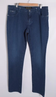 Pantalones de mezclilla informales elásticos mezcla de algodón azules ZILLI para hombre talla IT 50 Foto 1 de 4