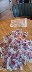 100 Sets Harrows Quantum X Red Darts Flights - Picture 1 of 2