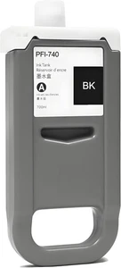 PFI-740BK Ink Cartridge Black PFI-740 for Canon imagePROGRAF TZ-3000 700ml - NEW - Picture 1 of 7