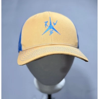 Sombrero de camionero bronceado malla azul espalda Richardson RWB Foto 1 de 4