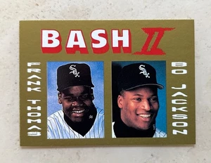 RARE-ODDBALL BASH-II GOLD Bo Jackson WHITE-SOX Frank Thomas Auburn TIGERS - Picture 1 of 2