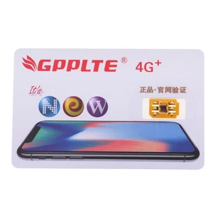 Unlock Turbo Sim Card GPP LTE 4G+ for 8 7 6S 6 Plus + 5S 5C 5 - Picture 1 of 6