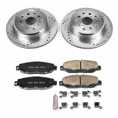 Power Stop K3134 Rear Z23 Evolution Brake Kit for Lexus LS400/SC300/SC400 - Изображение 1 из 4
