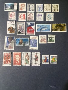US 1986 Commemorative Year 27 Various Stamps ( 8 MNH, 19 Used) , VF,see Photos - Picture 1 of 10