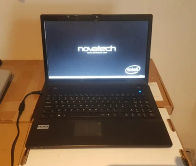 NOVATECH CLEVO STONE W76TUN 15.6" INTEL Celeron 900 Laptop W761TUN (FOR SPARES) - Image 1 of 4