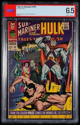 MARVEL COMICS TALES TO ASTONISH #90 (APRIL 1967) - PSA 6.5 - Image 1 of 2