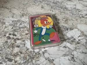 Juego de cartas Woody Woodpecker 1964 vintage con inst. Tarjeta y caja RARA EC de Fairchild - Imagen 1 de 8
