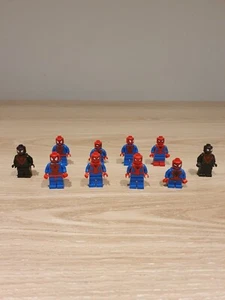 Lego Marvel Spiderman Minifigure Bundle x10 Genuine Lego Minifigures - Picture 1 of 5
