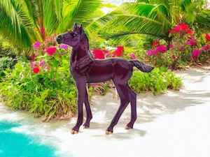 Breyer horse stablemate unicorn foal purple #2 - Picture 1 of 1