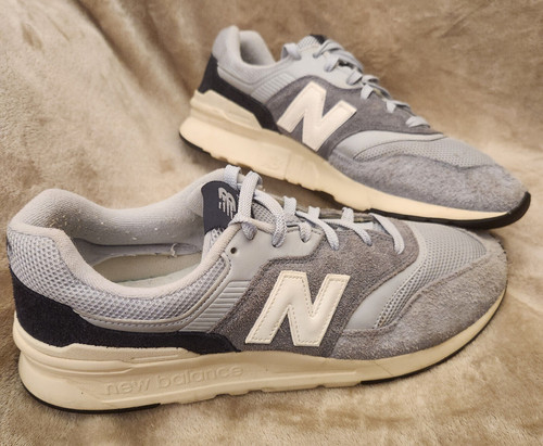 Taglia 14 New Balance 997H Blu Grigio Bianco Scarpe Sneakers CM997HRY Spedizione Qwik!