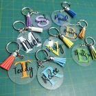 Personalised Keyring, Any Letter, any Name Novelty Gift, Present